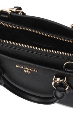 Женская сумка marilyn small MICHAEL MICHAEL KORS черного цвета, арт. 32S2G6AC1L | Фото 5 (Ремень/цепочка: На ремешке; Размер: small; Материал: Натуральная кожа)
