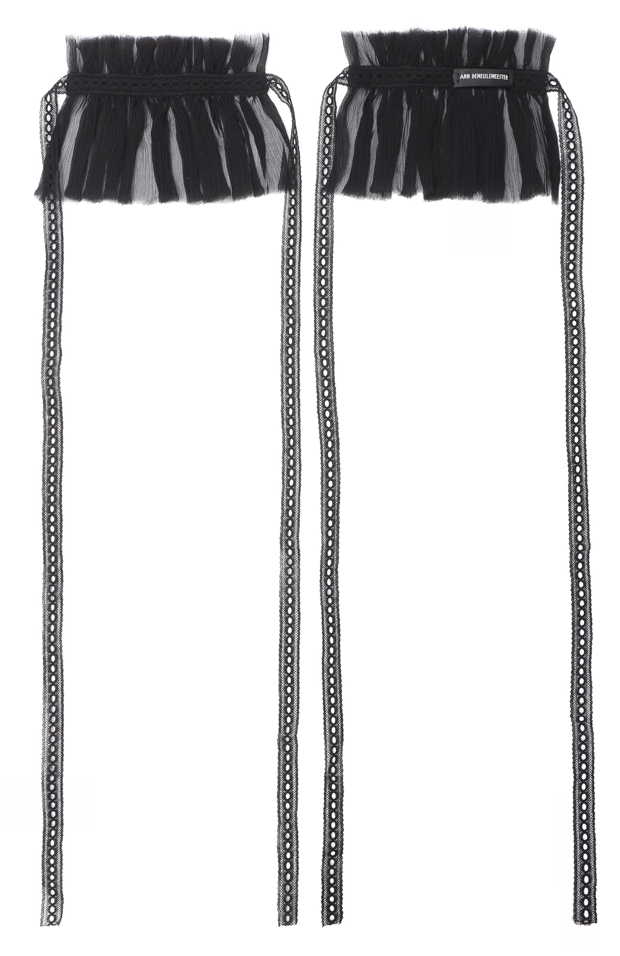 Шелковые манжеты ANN DEMEULEMEESTER, арт. B0014042/FA732, фото 2