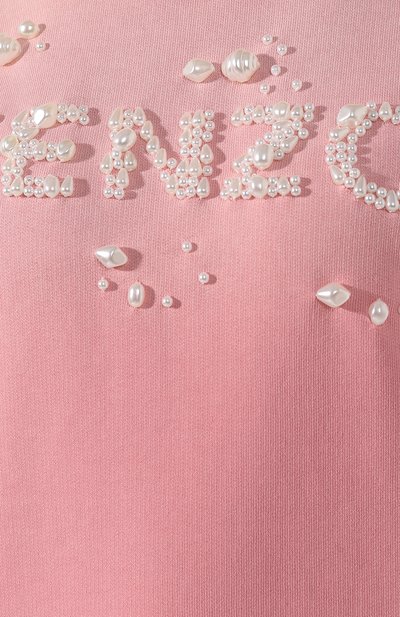 Хлопковый свитшот KENZO розового цвета по цене 56250 руб., арт. FA52SW611959, фото 5 Хлопковый свитшот KENZO, арт. FA52SW611959, фото 5