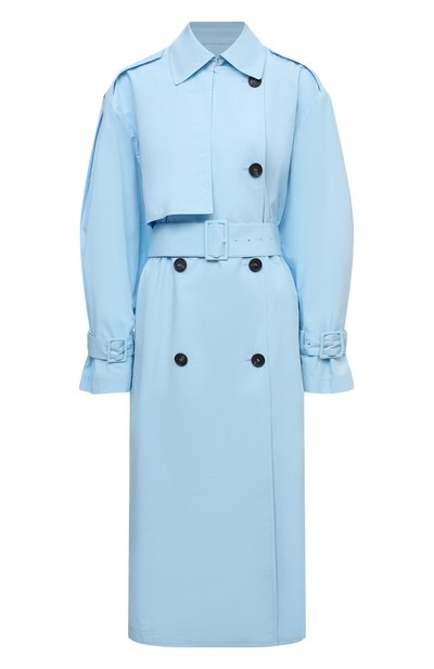 Женский хлопковый тренч MSGM, арт. 3041MDC05 217104