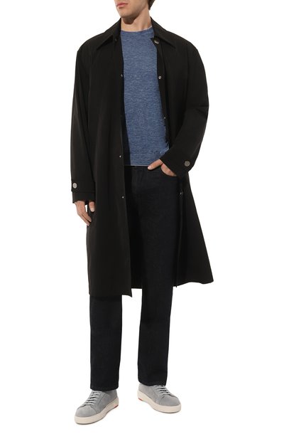 Замшевые кеды cleanic SANTONI, арт. MBCD21571BARCSB7E82, фото 2