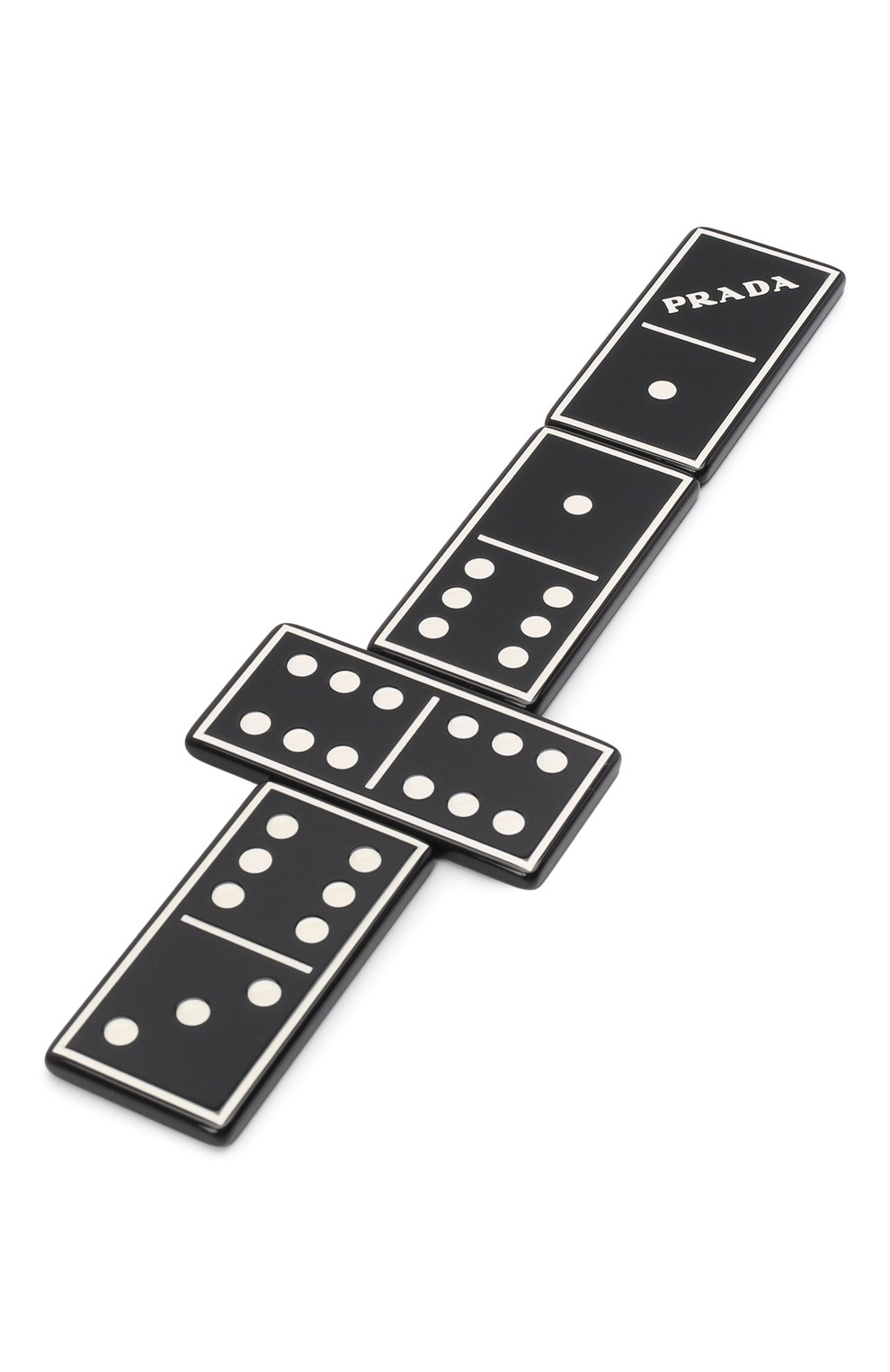 Домино PRADA черного цвета по цене 250000 руб., арт. 2SG002-0DC-F0002, фото 2 Домино PRADA, арт. 2SG002-0DC-F0002, фото 2