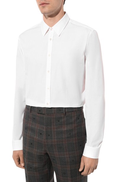 Хлопковая сорочка GUCCI, арт. 406828 21131, фото 4