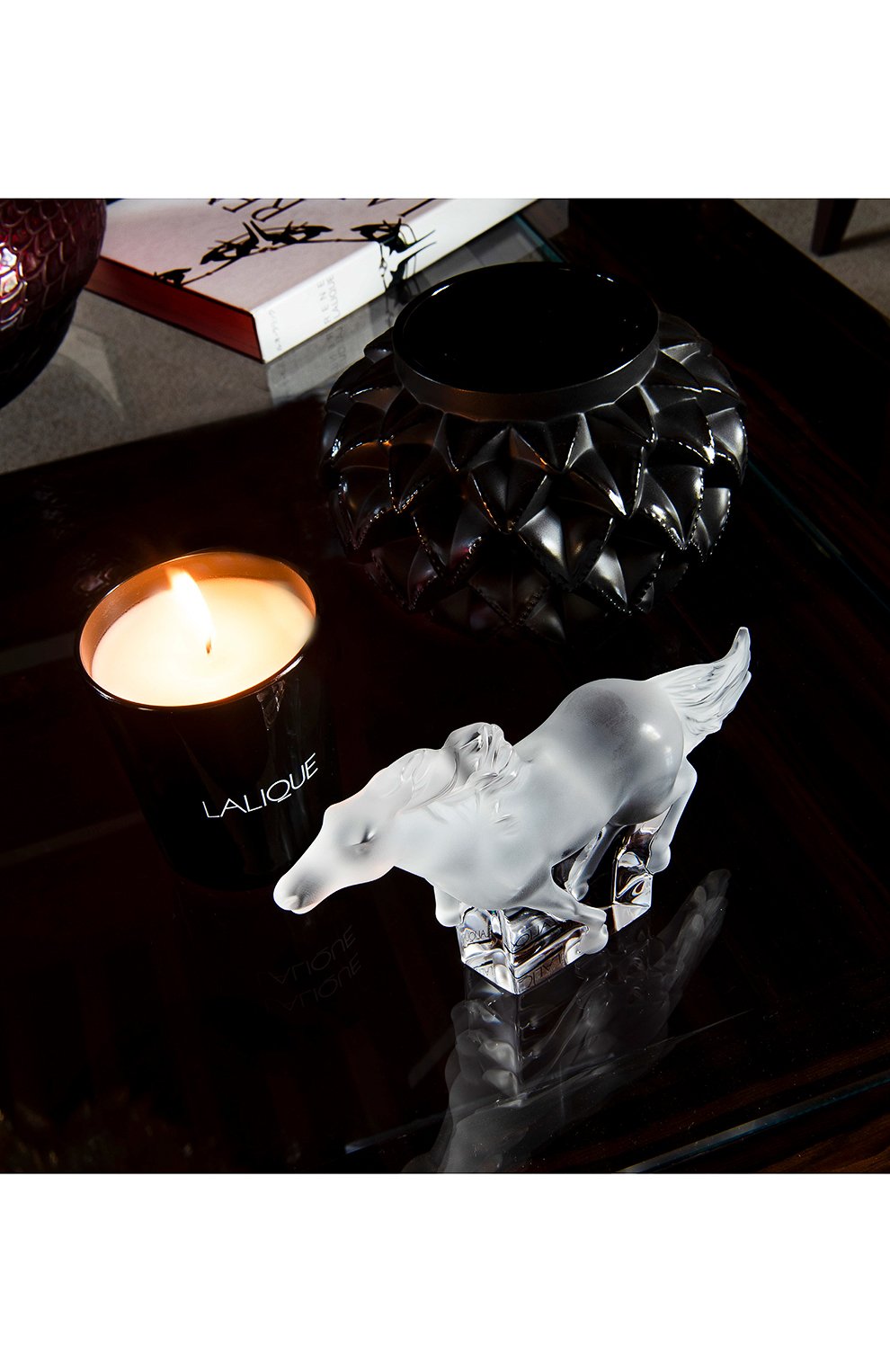 Свеча fig tree italy LALIQUE черного цвета по цене 11500 руб., арт. 10306500, фото 3 Свеча fig tree italy LALIQUE, арт. 10306500, фото 3