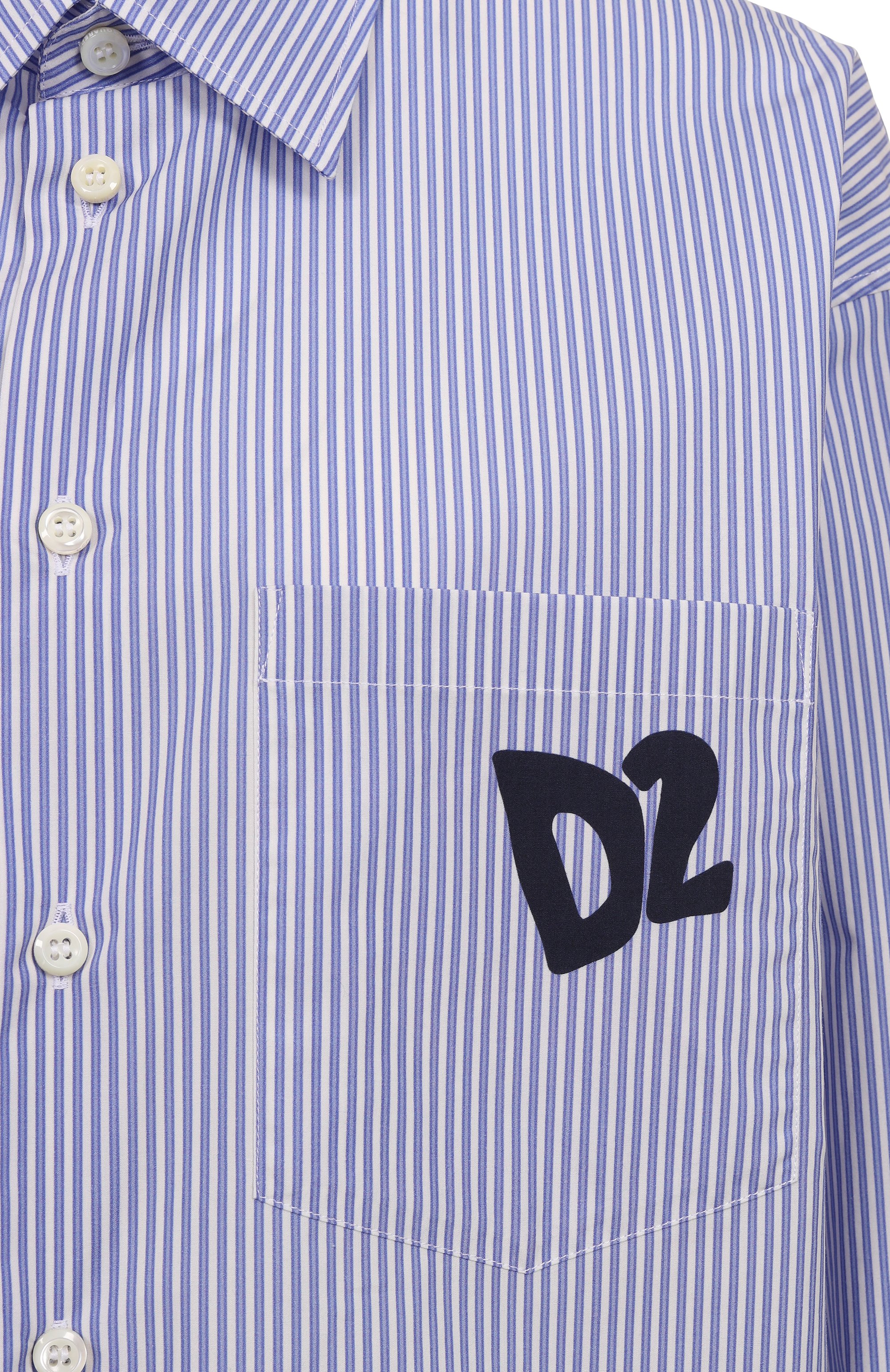 Хлопковая рубашка DSQUARED2, арт. S73DL0280/D35285, фото 6