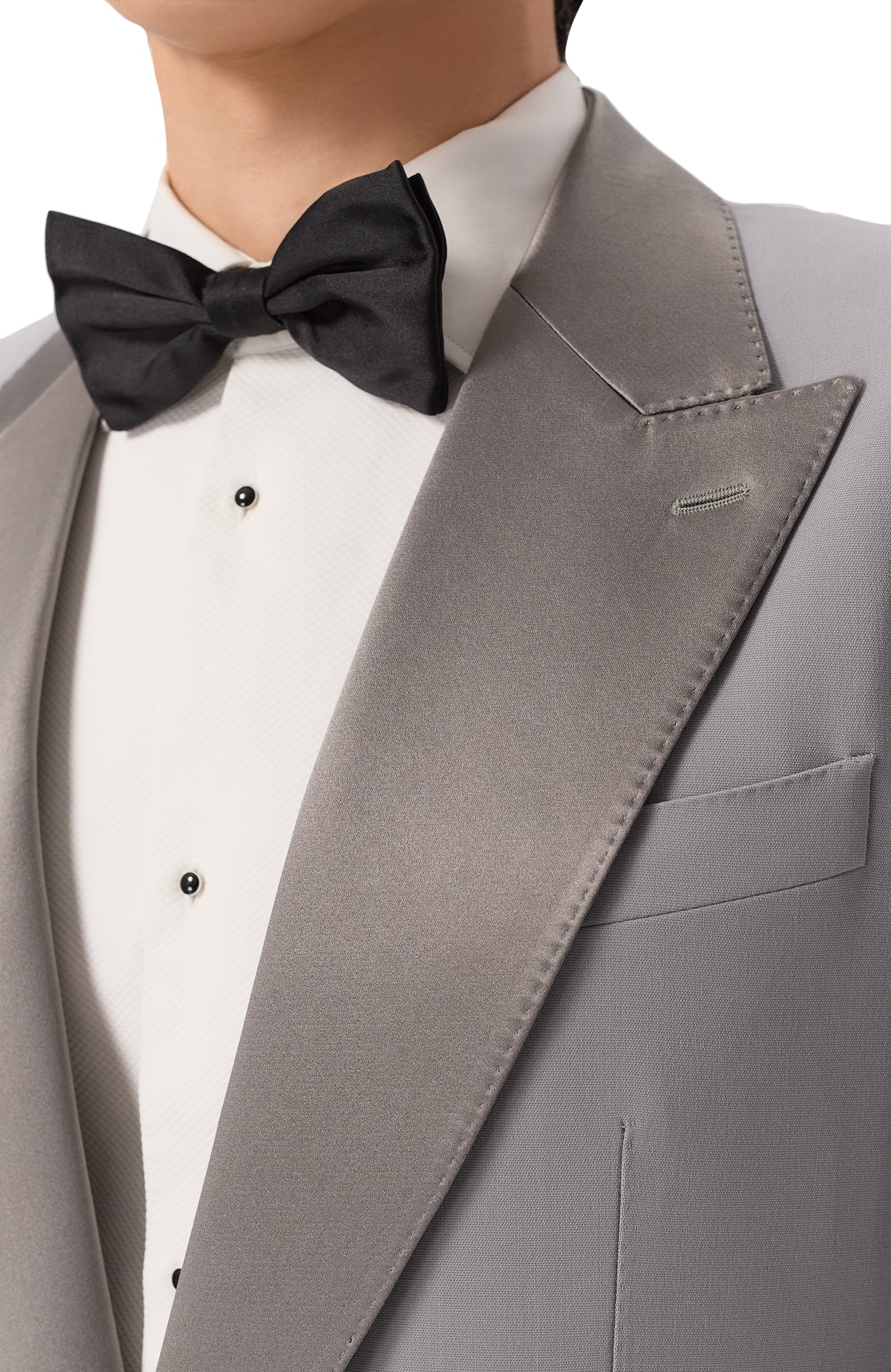 Смокинг из шерсти и шелка DOLCE & GABBANA, арт. G2XE6T/FUBG3, фото 5