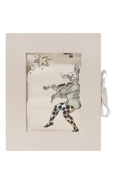 Комплект постельного белья LITTLE YOU бежевого цвета по цене 16900 руб., арт. 7LYbe0312-181, фото 2 Комплект постельного белья LITTLE YOU, арт. 7LYbe0312-181, фото 2