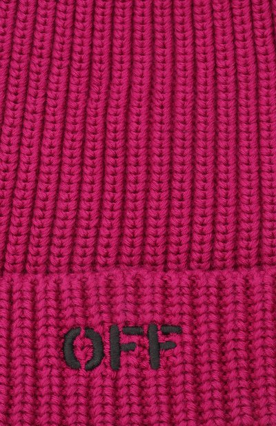 Хлопковая шапка OFF-WHITE, арт. 0GLC003F21KNI001, фото 3