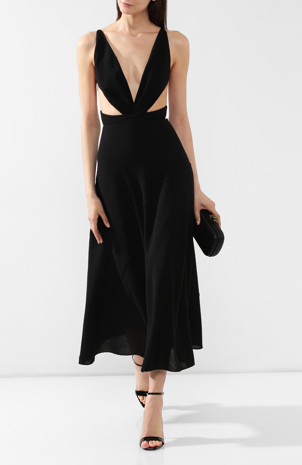 Платье-миди GIVENCHY черного цвета по цене 185500 руб., арт. BW20JF10EG, фото 2 Платье-миди GIVENCHY, арт. BW20JF10EG, фото 2