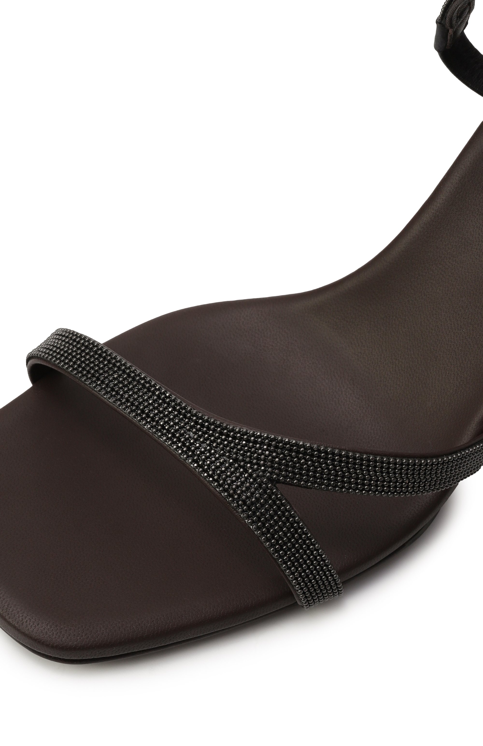 Кожаные босоножки BRUNELLO CUCINELLI, арт. MZSKC2952, фото 7