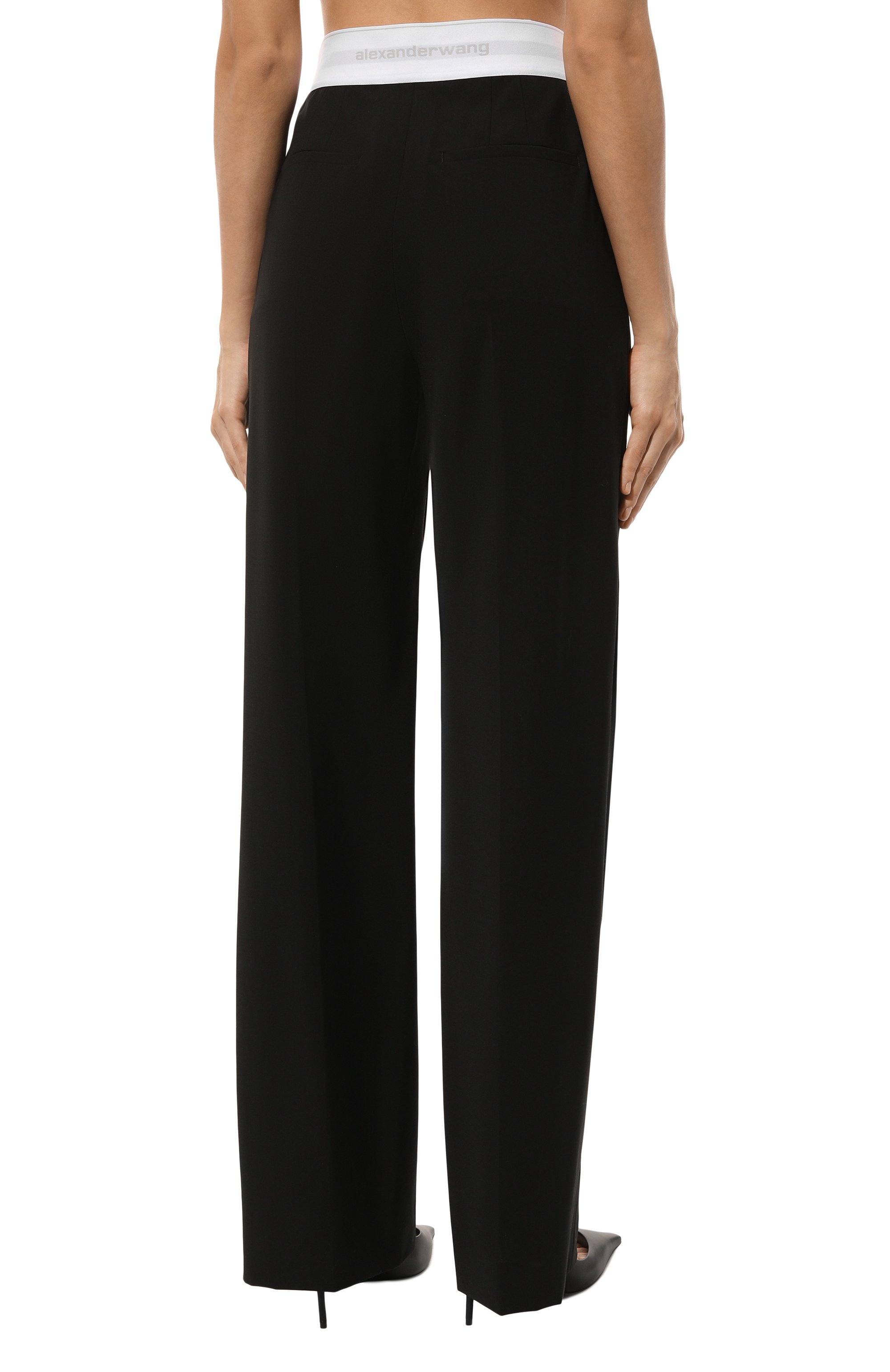 Шерстяные брюки ALEXANDER WANG, арт. 1WC3244748, фото 4