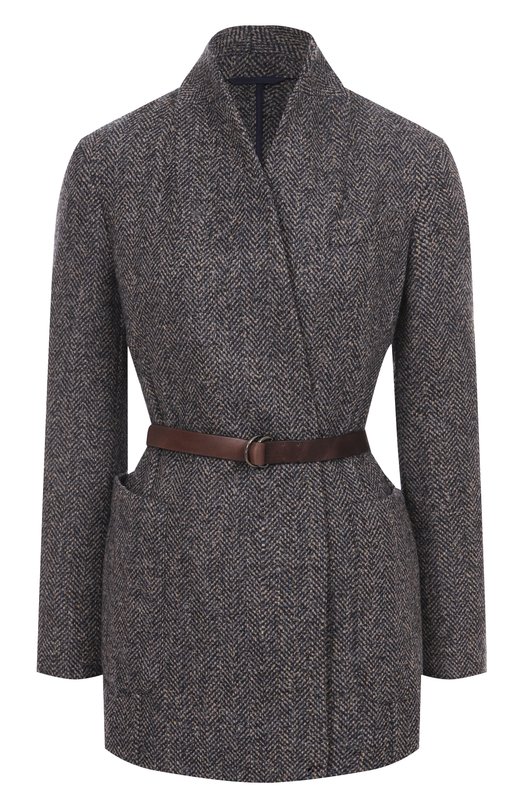 Твидовый жакет Brunello Cucinelli MG5297052 Синий MG5297052