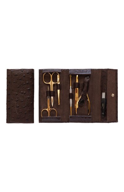 Женского маникюрный набор KIEHL SOLINGEN, арт. 9212/24 Brown