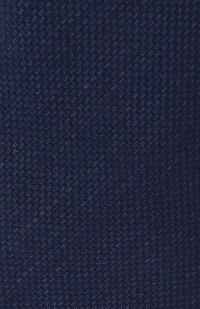 Галстук из шелка и льна CANALI, арт. 18/HJ04592, фото 4