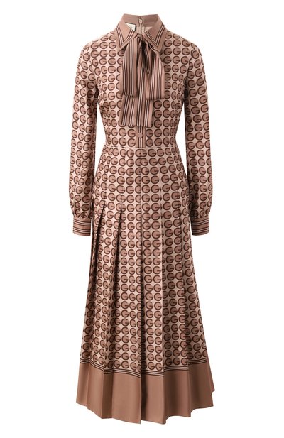 Женское шелковое платье GUCCI, арт. 715616/ZAKVJ