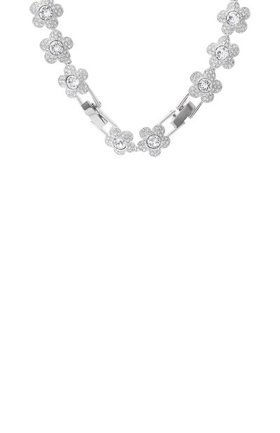 Колье ariana grande x swarovsky SWAROVSKI серебряного цвета по цене 43100 руб., арт. 5749179, фото 4 Колье ariana grande x swarovsky SWAROVSKI, арт. 5749179, фото 4
