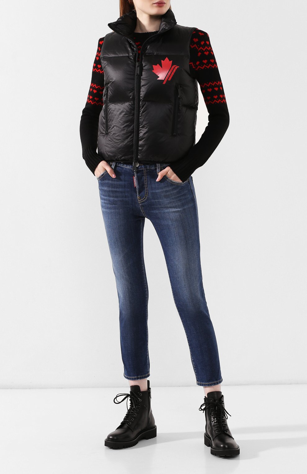 Пуховый жилет DSQUARED2, арт. S75FB0090/S52119, фото 2
