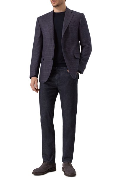 Пиджак из шелка и шерсти CORNELIANI, арт. 266008-2616921, фото 3