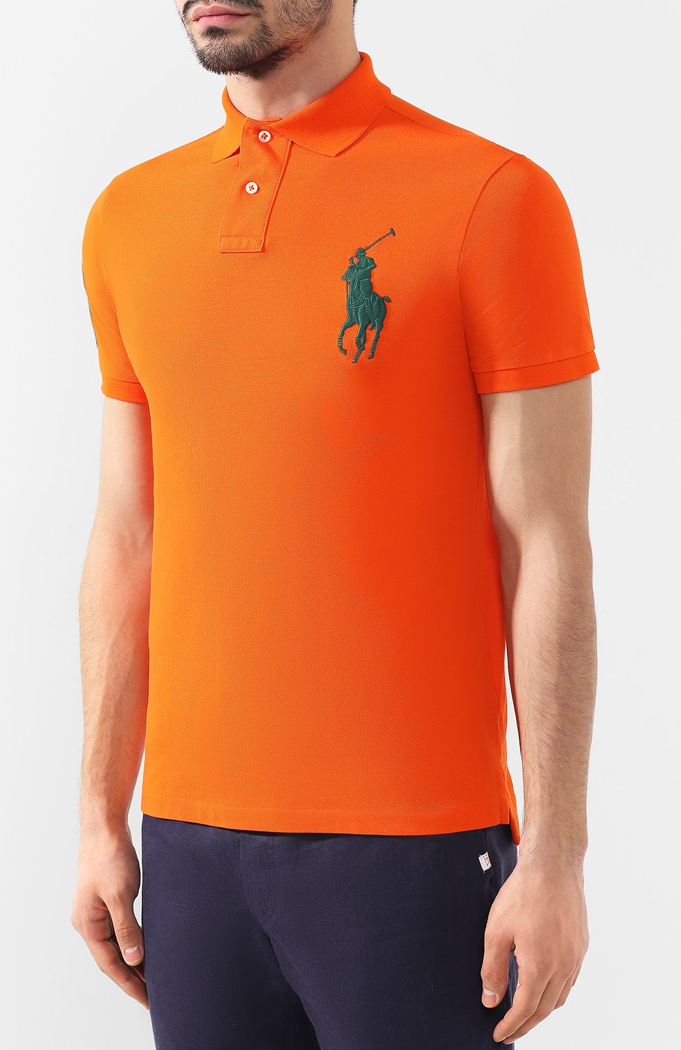 Хлопковое поло POLO RALPH LAUREN, арт. 710692227, фото 3