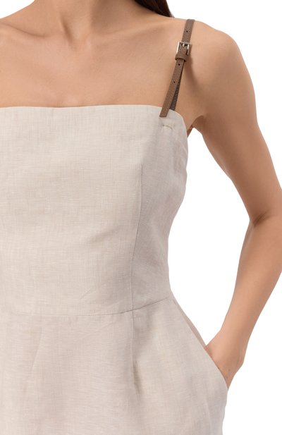 Льняное платье 12 STOREEZ, арт. 131436, фото 5
