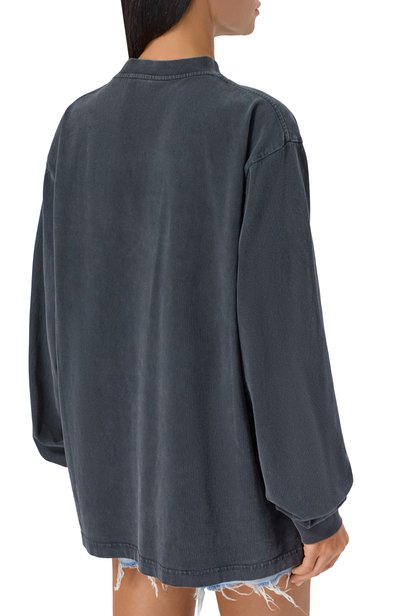 Хлопковый лонгслив ALEXANDER WANG черного цвета по цене 33100 руб., арт. UCC3261908, фото 4 Хлопковый лонгслив ALEXANDER WANG, арт. UCC3261908, фото 4