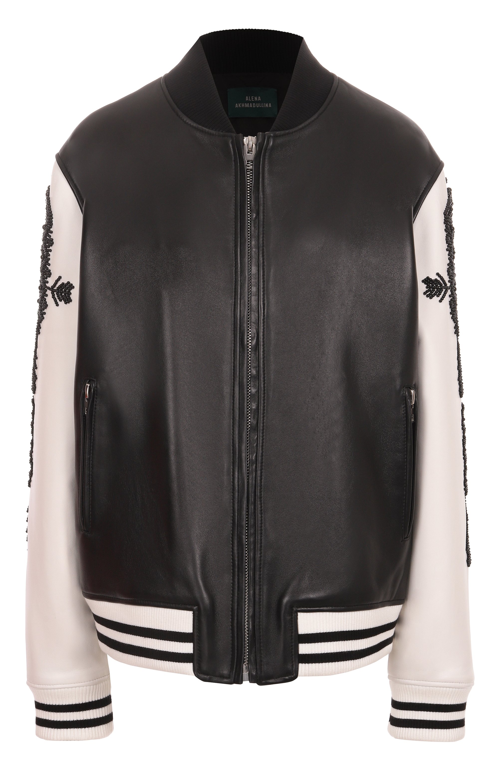 Утепленный бомбер AKHMADULLINA черно-белого цвета по цене 299900 руб., арт. 1225.2K940/LE712, фото 1 Утепленный бомбер AKHMADULLINA, арт. 1225.2K940/LE712, фото 1