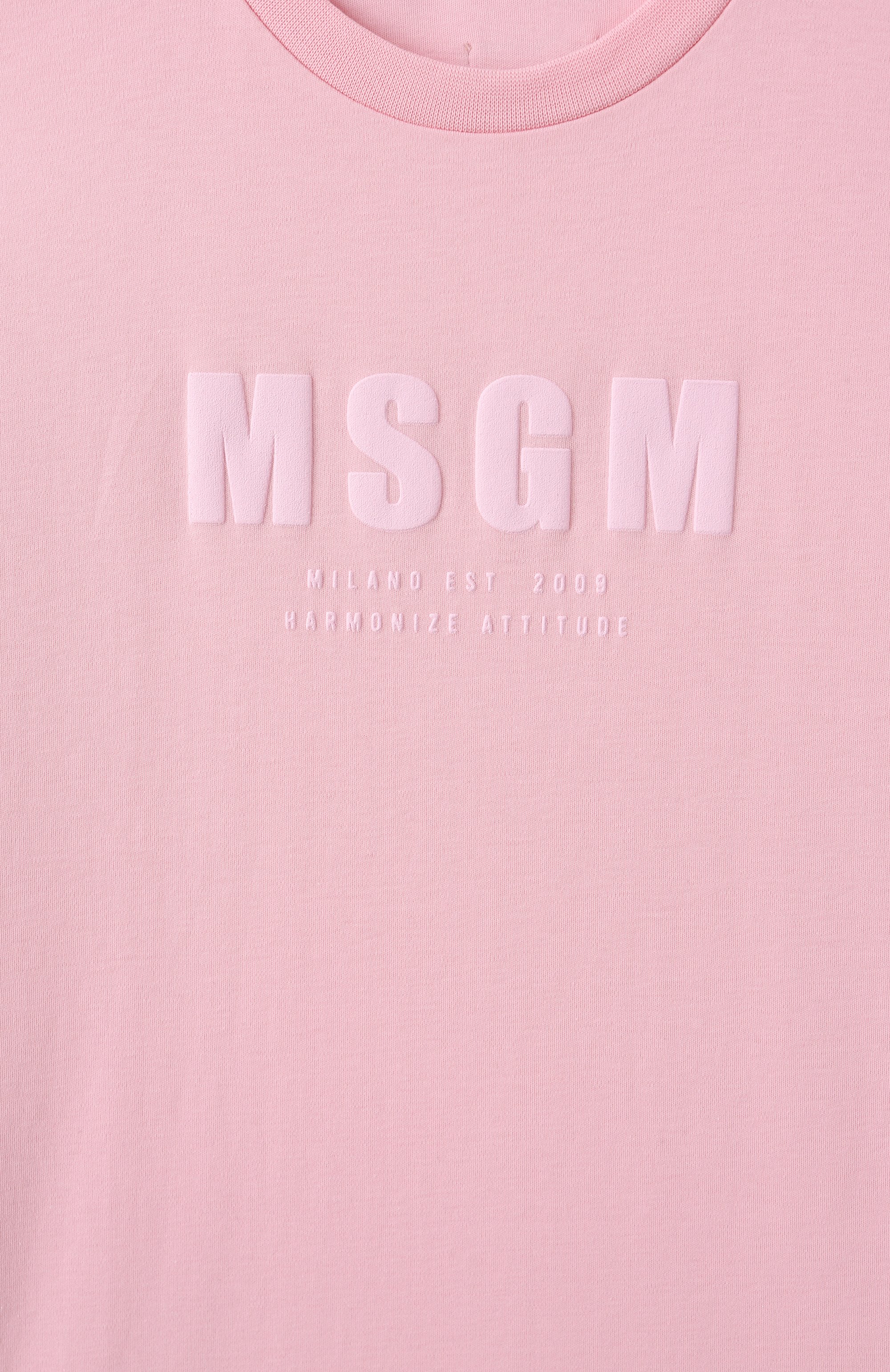Хлопковое платье MSGM KIDS, арт. S5MSJGDR178, фото 3