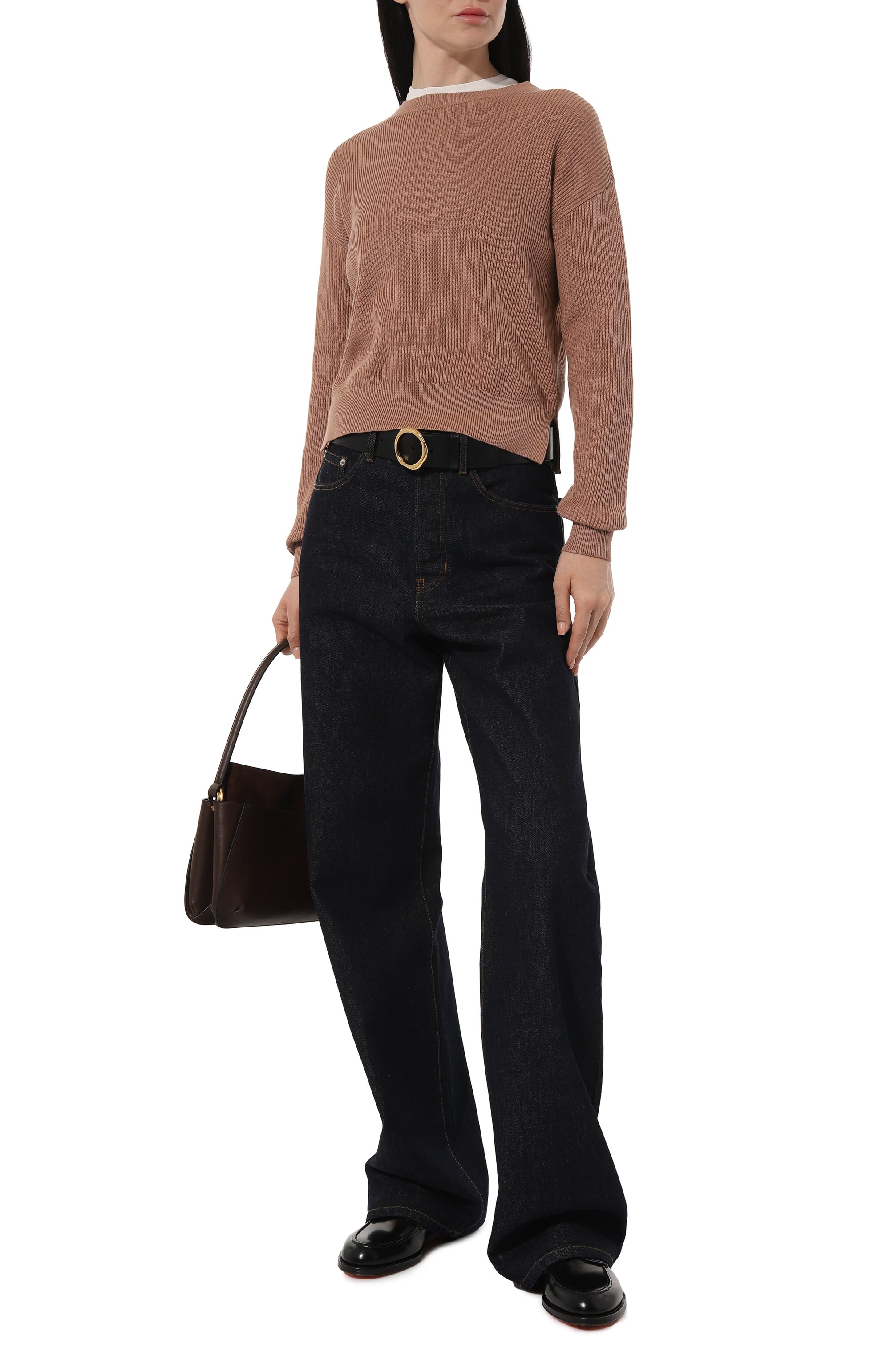 Хлопковый пуловер BRUNELLO CUCINELLI, арт. M1919B1299, фото 2