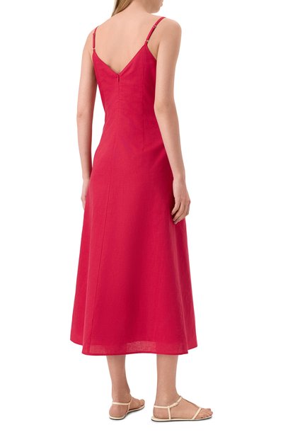 Платье изо льна и хлопка PAIGE, арт. 1D16L17-J231, фото 4