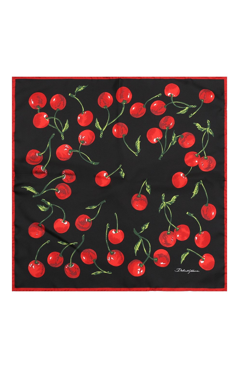 Шелковый платок DOLCE & GABBANA, арт. FN093R/GDBI1, фото 4