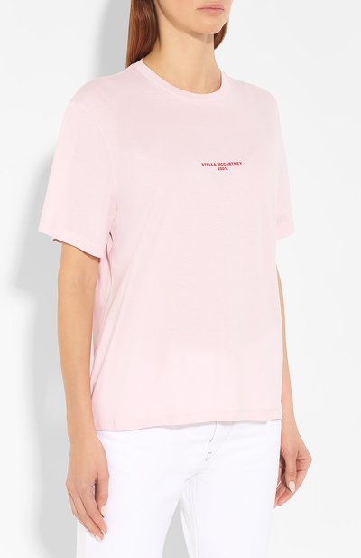 Хлопковая футболка STELLA MCCARTNEY, арт. 511240/SMW94, фото 3