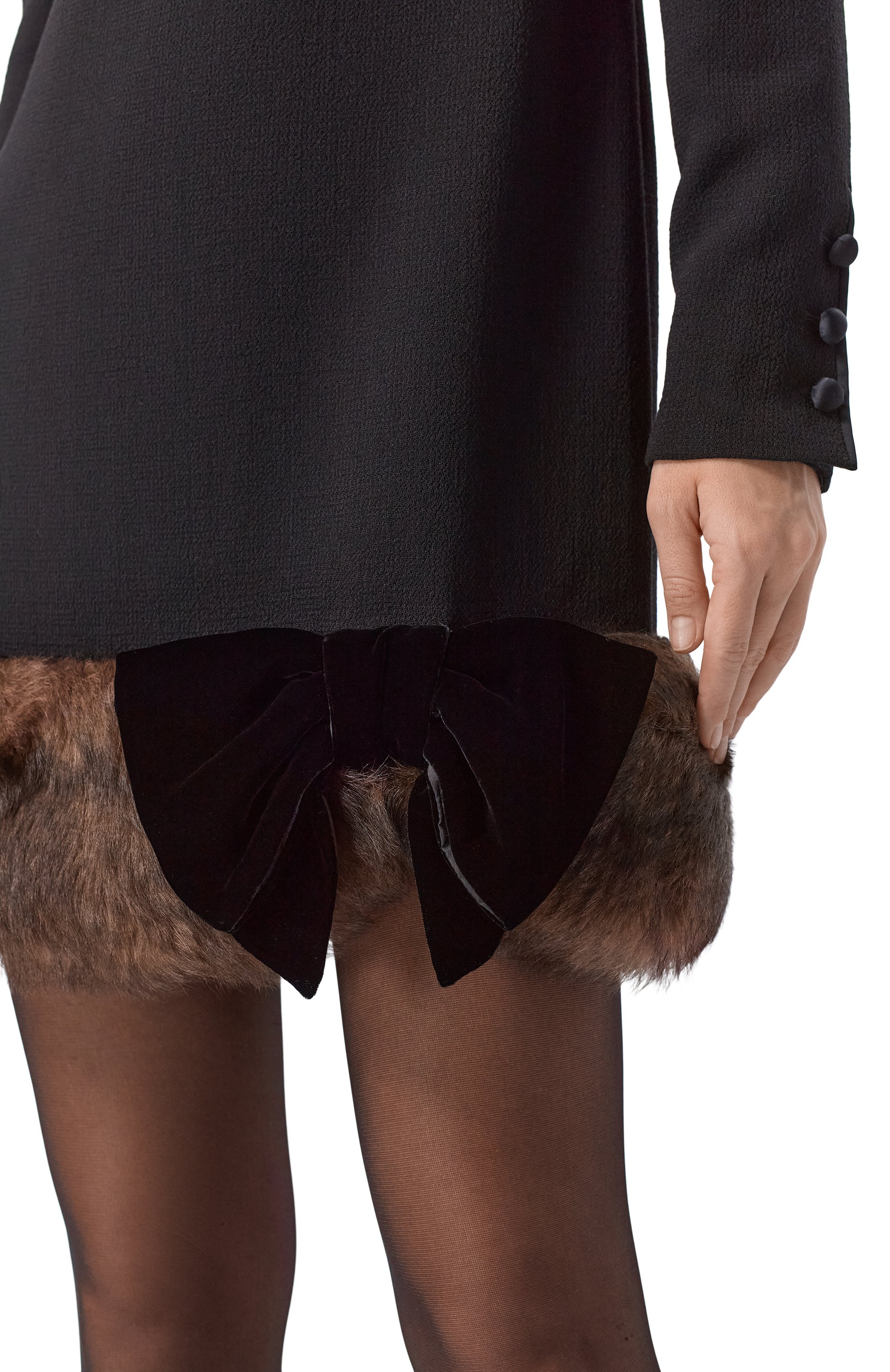 Шерстяное платье VALENTINO, арт. 7B0VAGF5/9Q0, фото 4