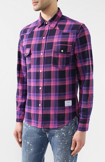 Хлопковая рубашка THE EDITOR, арт. E601277T13/5701, фото 3