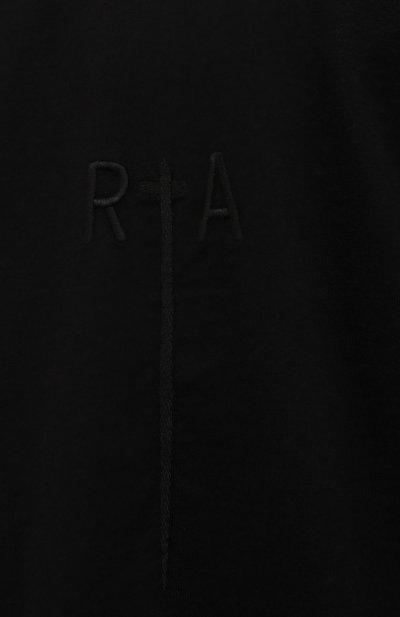 Хлопковая футболка RTA, арт. MF21-A094-7166BLKDG, фото 5