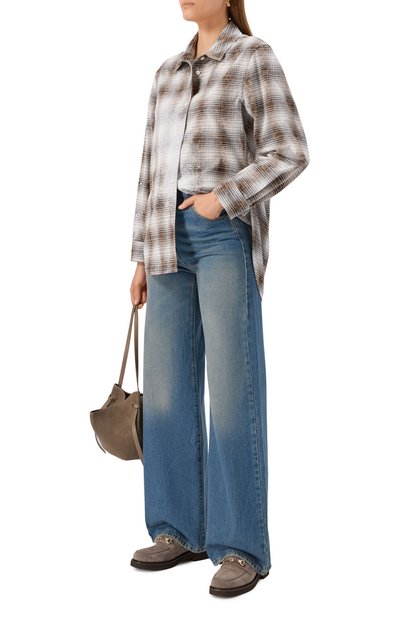 Замшевые лоферы DOUCAL'S, арт. DD8842ETIEUF252T, фото 3