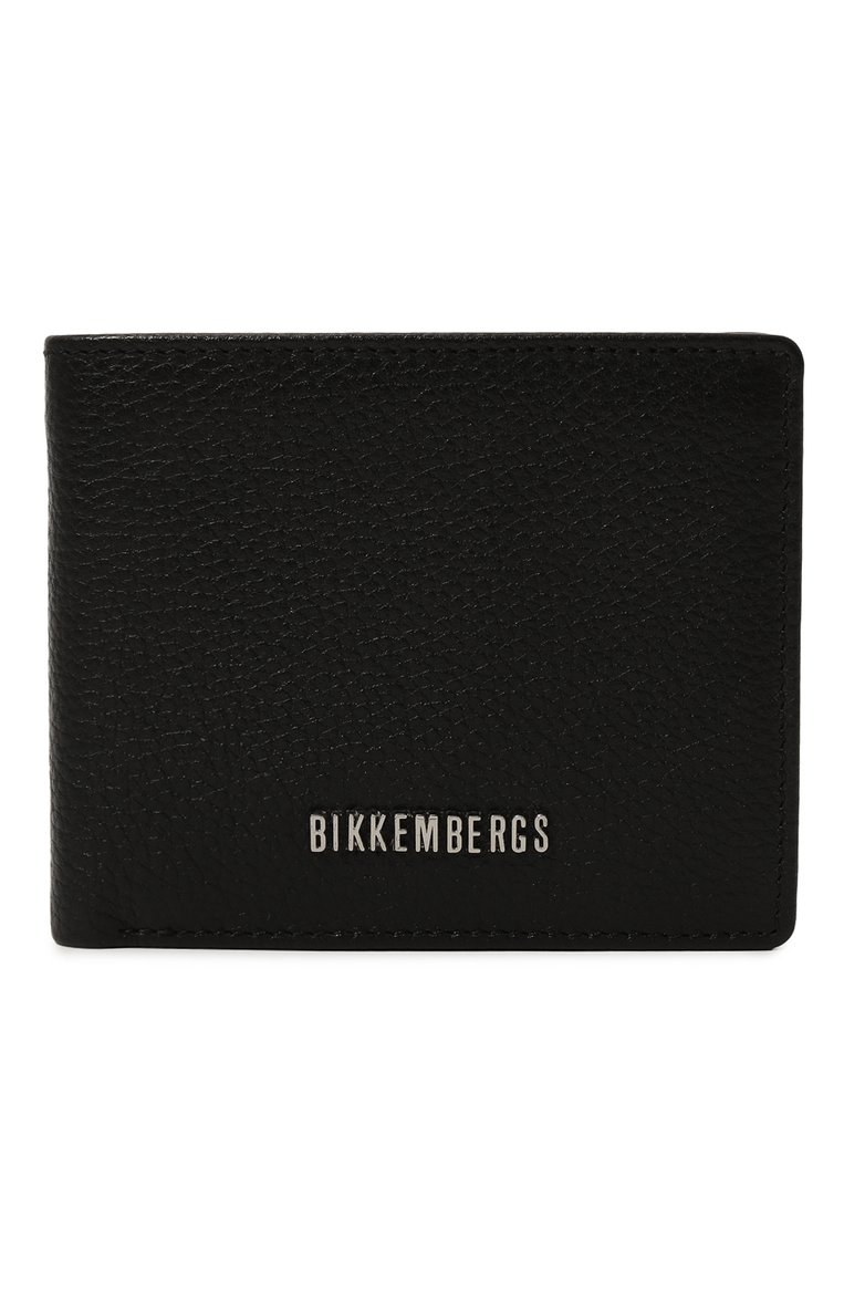 Мужской кожаное портмоне DIRK BIKKEMBERGS черного цвета, арт. BKPU00152M | Фото 1 (Материал: Натуральная кожа; Материал сплава: Проставлено; Нос: Не проставлено)