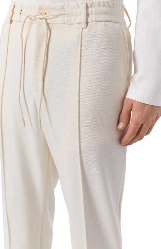 Брюки BOSS 50553555 Кремовый  50553555 Фото 5