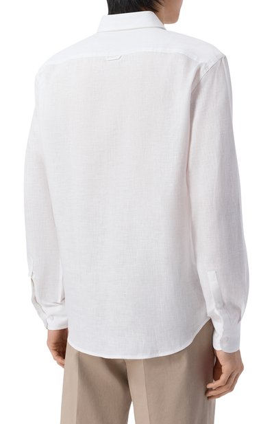 Льняная рубашка TRUSSARDI, арт. 5025N000032N, фото 4