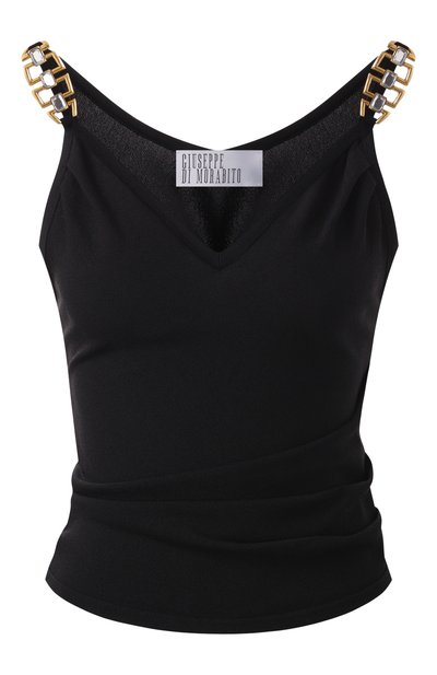 Женский топ из вискозы GIUSEPPE DI MORABITO, арт. 04SSKNT350 04459