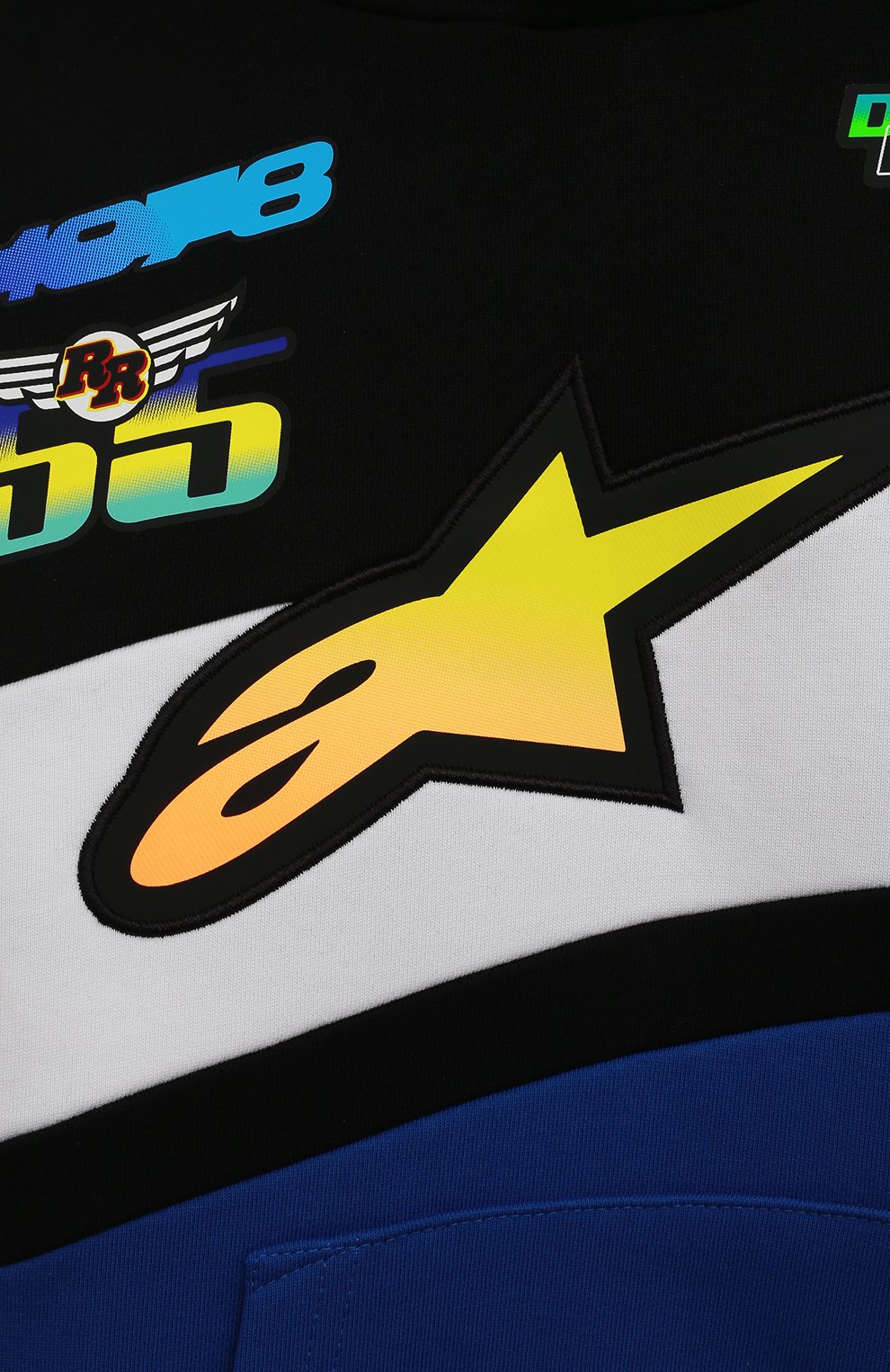 Хлопковое худи DIESEL, арт. J00473-0IAJH, фото 3