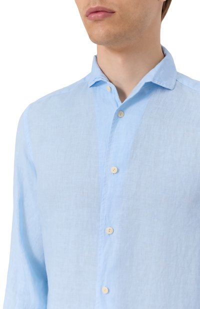 Льняная рубашка MC2 SAINT BARTH, арт. STBM CUBA/00318H, фото 5