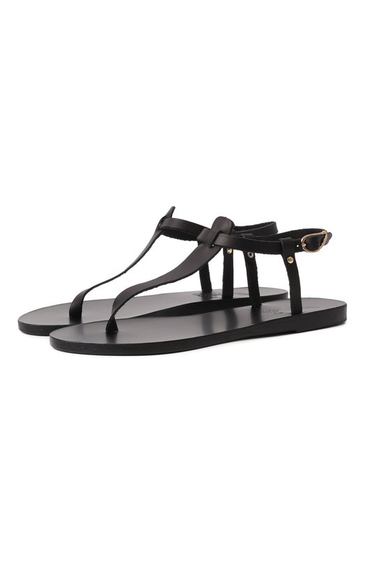 Кожаные сандалии Lito Ancient Greek Sandals LIT0/BLACK Чёрный LIT0/BLACK