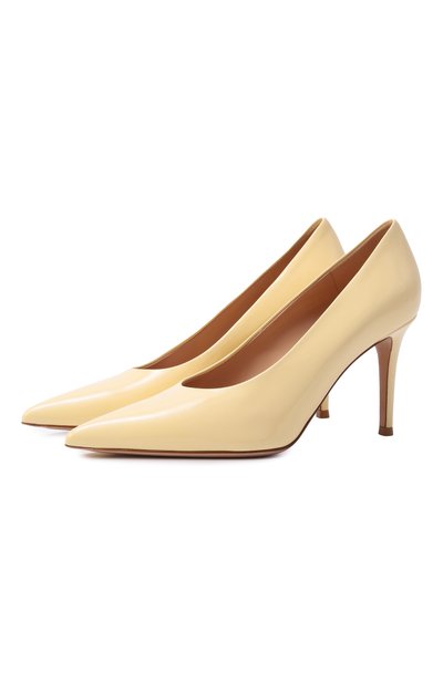 Женские лакированные туфли robbie 85 GIANVITO ROSSI, арт. G22277.85RIC.NUICREA