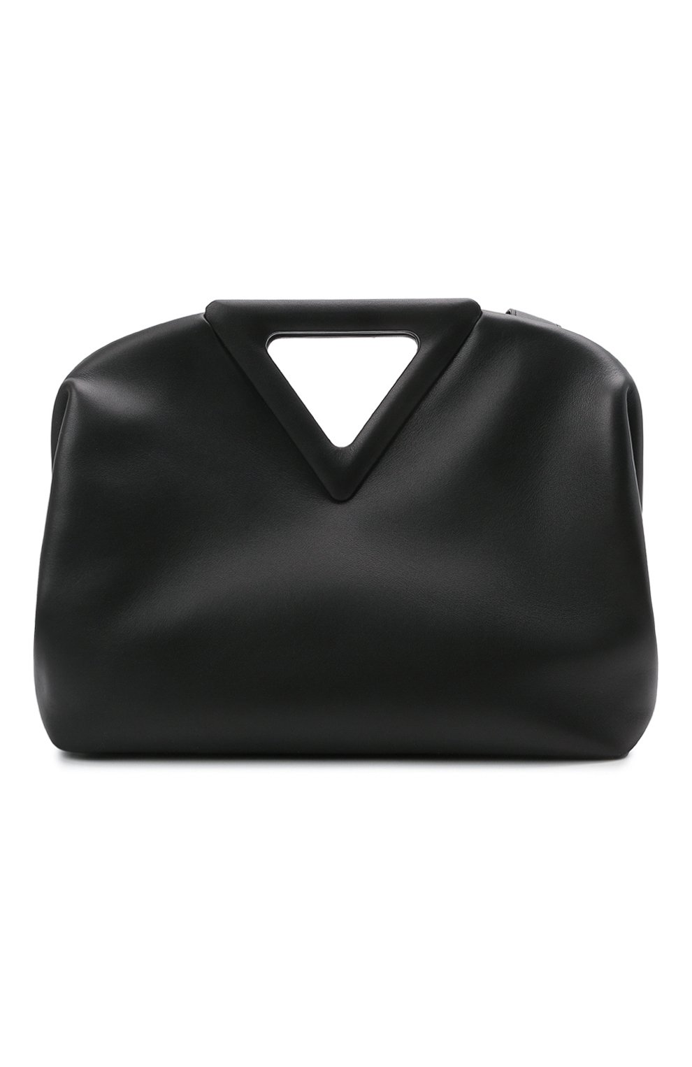 Сумка point medium BOTTEGA VENETA черного цвета по цене 309500 руб., арт. 652446/VCP40, фото 1 Сумка point medium BOTTEGA VENETA, арт. 652446/VCP40, фото 1