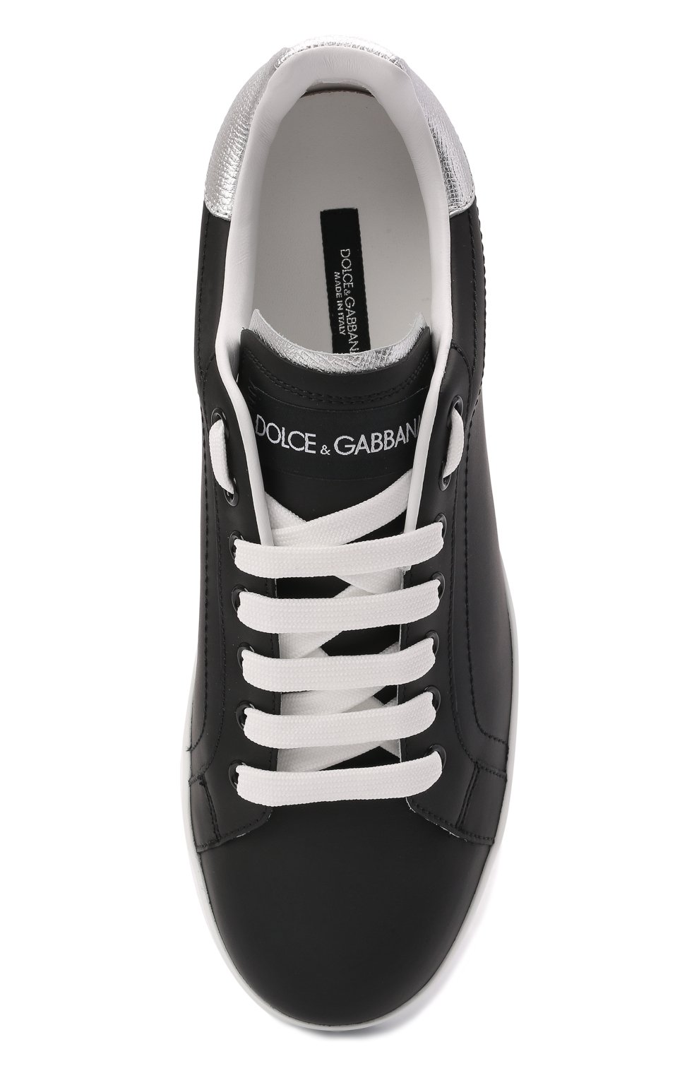 Кожаные кеды portofino DOLCE & GABBANA, арт. CK1587/AH527, фото 6