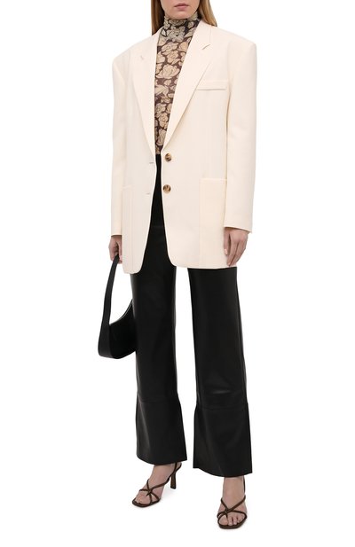 Водолазка NANUSHKA, арт. HARRI_P0RCELAIN R0SE_RECYCLED MESH JERSEY, фото 2