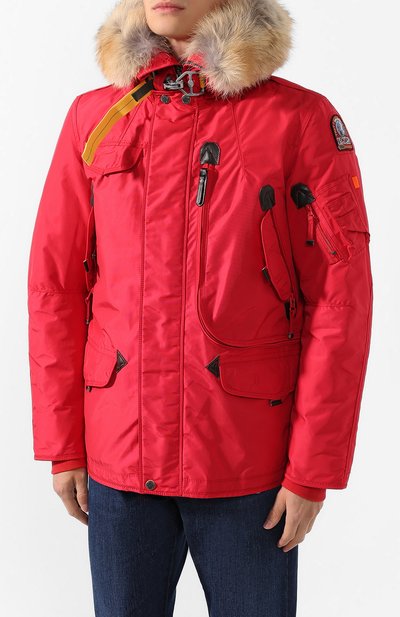 Пуховая парка right hand с меховой отделкой PARAJUMPERS, арт. MA03/RIGHT HAND, фото 3