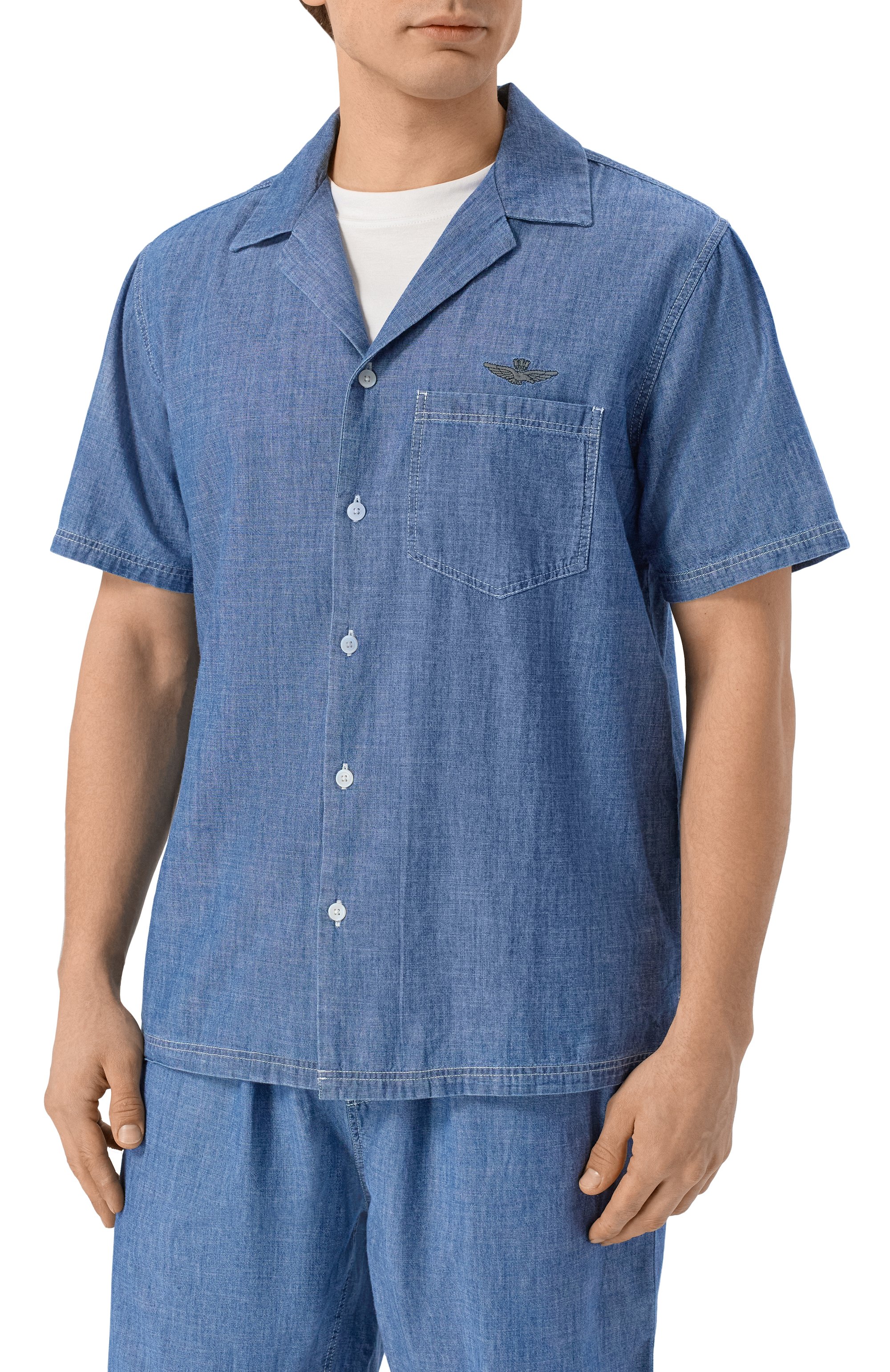 Джинсовая рубашка AERONAUTICA MILITARE, арт. CA1317UCT04295, фото 3