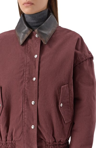 Хлопковый бомбер HALFBOY, арт. HF251W0158, фото 5