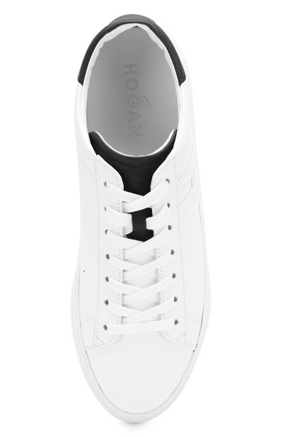 Кожаные кеды HOGAN, арт. HXM3650J960KFN, фото 5